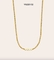 Collier de chaîne de boule d'amour de luxe de colliers de mode d'acier inoxydable d'or de la CE K
