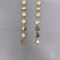 Ensemble collier et boucles d'oreilles symbole magique or 14 carats sur bijoux en acier inoxydable