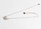 La mode conçoit l'électrodéposition en cristal d'IP d'acier inoxydable de collier de cygne pour des femmes fournisseur