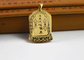 Collier bouddhiste fait sur commande de symbole d'acier inoxydable avec l'écriture sainte antique fournisseur
