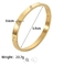 l'or 14K a plaqué le bracelet de tennis de la CZ pour des femmes Emerald Cut Simulated Diamond Bangle classique