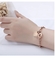 20cm Texture Acier Inoxydable Bracelet Coeur Boucle Épaisse Chaîne En Or Bracelet Femmes